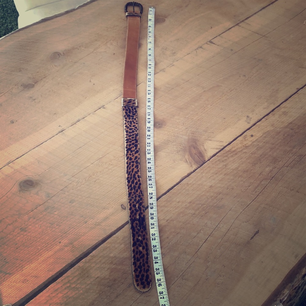 Leather belts